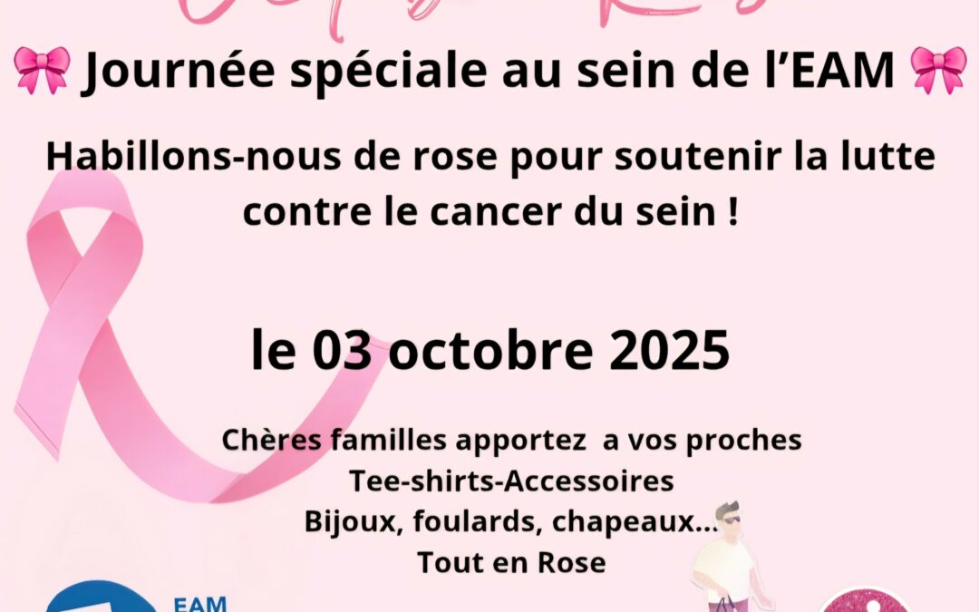 Octobre Rose au sein de l’EAM