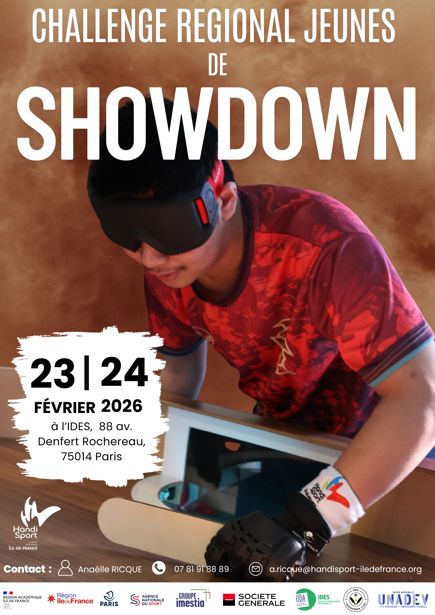 Affiche 2ème édition Challenge Régional Showdown
